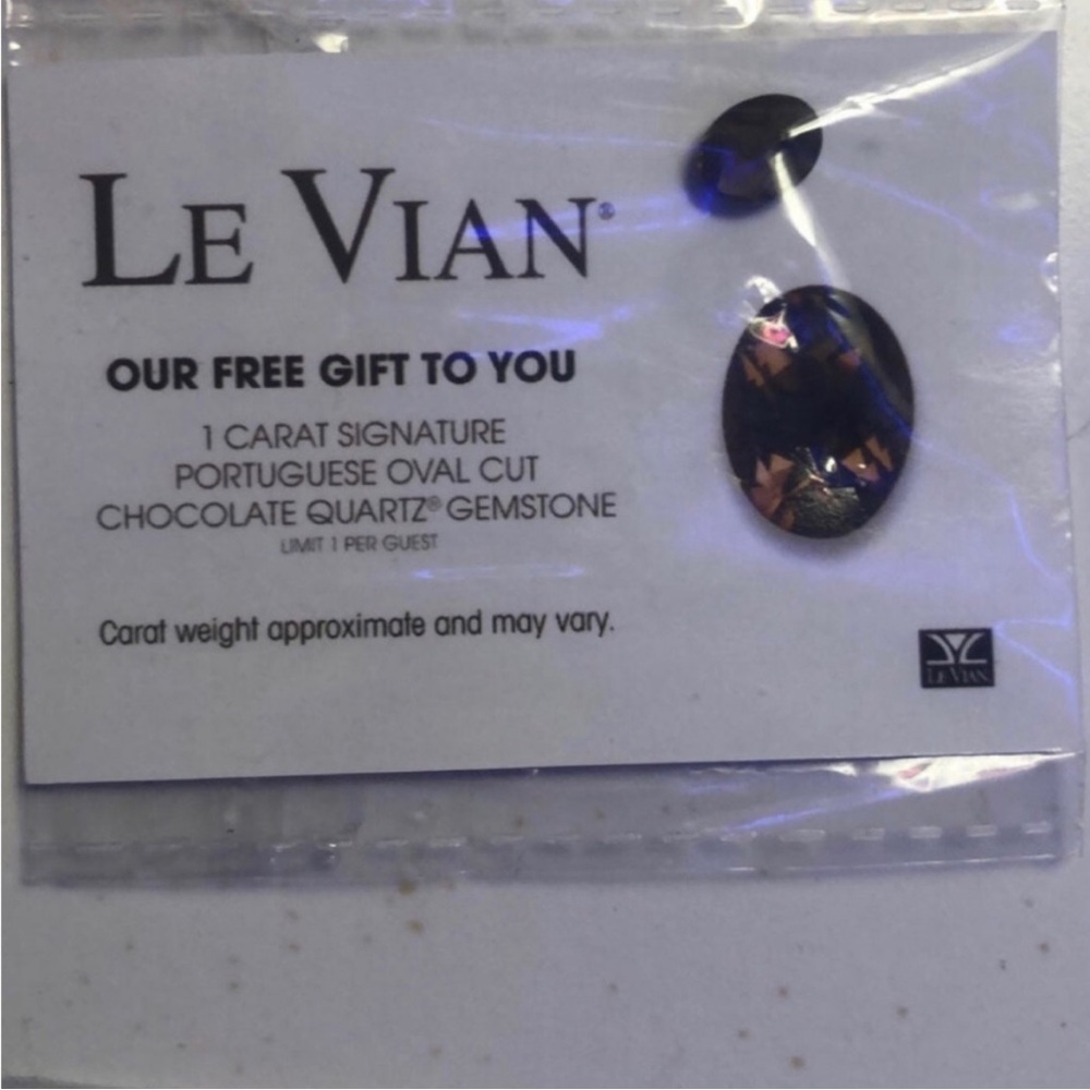 LeVian chocolate color gemstone